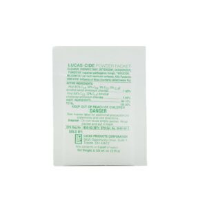 LUCAS-CIDE TANNING BED POWDER PACKET REFILL