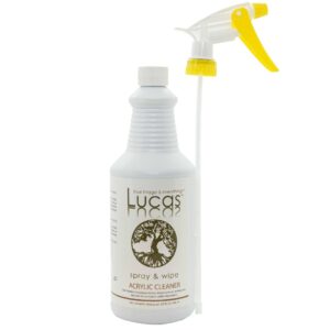 Lucas Spray and Wipe Acrylic Cleaner