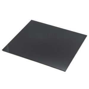 A Sheet of Black Color Plank on a Surface