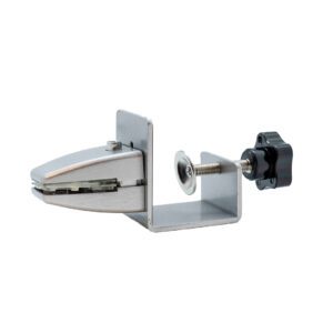 adjustable counter partition clamp