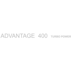 Advantage 400 turbo power with white background