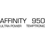 Affinity 950 Ultra Power Logo on a White Background