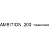 Ambition 200 written on a white background
