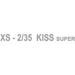 XS-2 by 35 kiss superpower written with white background