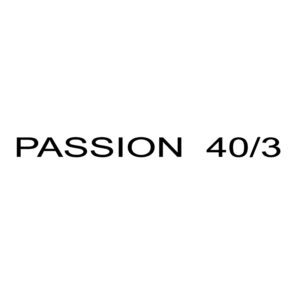 Passion 40 by 3 written on a white sheet