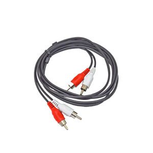 RCA plug to plug audio cable