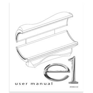 A user manual for the e 1 keyboard.