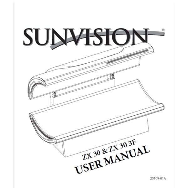 Suntan Supply ETS Sunvision Series Manual | Suntan Supply
