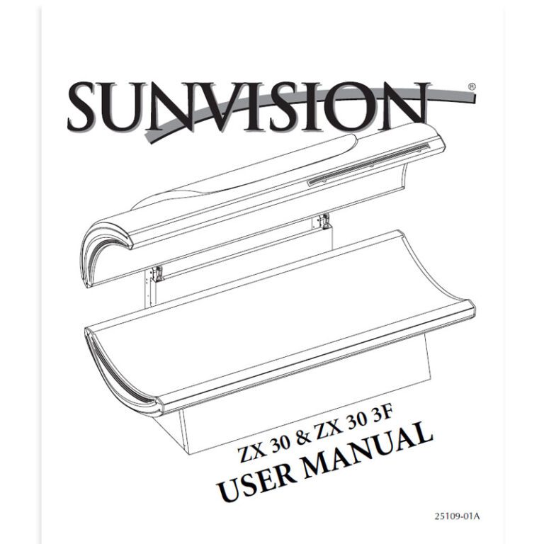 Suntan Supply ETS Sunvision Series Manual | Suntan Supply