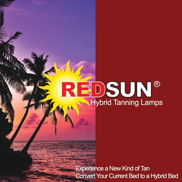 A Red Sun Hybrid Tanning Lamps Template