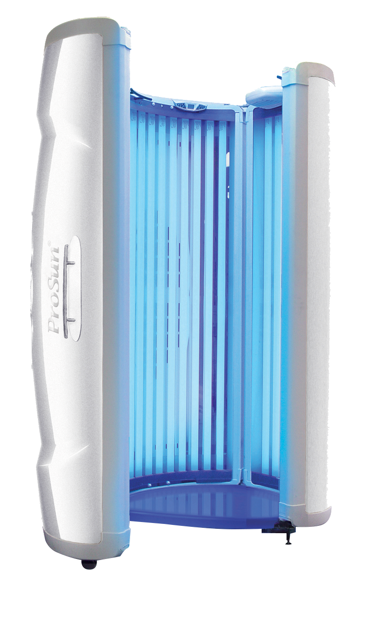 ProSun V3 commercial stand-up tanning booth