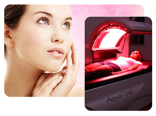 RenuvaSkin FSR with AquaFrixio Hydro Massage Bed