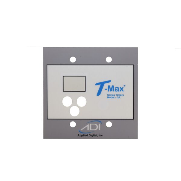 T-Maxx 3A, Timer 3 Hole Face Plate Decal