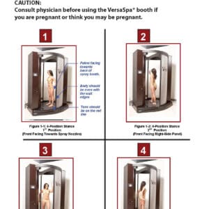 Versaspa Instruction Poster 11" x 17"